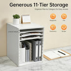 Desktop Organizer, Vertical Desktop Sorter, Literature Organizer Sorter - Image 4