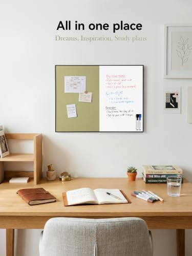 ARCOBIS Cork Board White Board Combo for Wall - Image 5