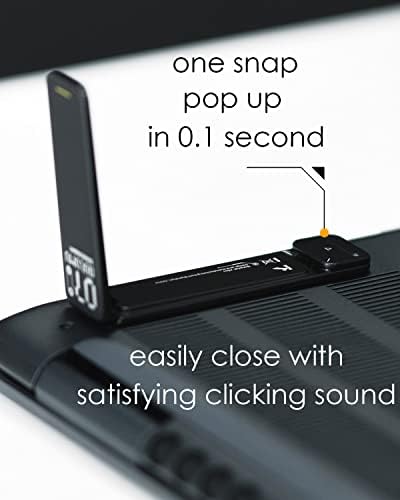 Aulumu G07 Pop Up Leg Stands Laptop, Super Portable Cooling Laptop Stand, Ergonomic Laptop Riser Lift for Desk for MacBook, All Laptops, Tablets, 8-20'', Black - Image 4