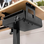 VIVO Black 12 x 14 inch Under Desk Drawer, DESK-AC03L-B - Image 5