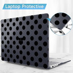 Case for Surface Laptop 8 2026/7 2024 13.8", Black Polka Dots - Image 7