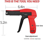 stedi Cable Tie Gun, Ergonomic Hand Operated Zip Tie Gun [Premium] - Image 5
