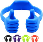 Honsky Cell Phone Tablet Stands (Pack of 5) Thumbs-up Cellphone Holder, Tablet Display Stand, Mobile Smartphone Mount Cradle for Desk Desktop - Universal, Multi-Angle, Cute, Multi-Colored by Honsky