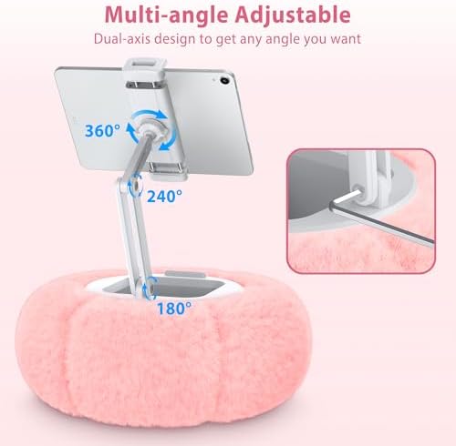 CreaDream Pumpkin Tablet Pillow Stand, Adjustable Pillow Stand for Lap Bed - Image 3