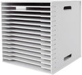 Mail Organizer Countertop, 15 Compartments Literature Organizer, Student Mailboxes for Classroom, Mail Sorter for Office, 13" X 12" X 13"(White,15 Slot) by MhdunueSK