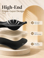 Ergonomic Mouse Pad with Wrist Rest, Memory Foam, Non-Slip Silicone Base - Image 5
