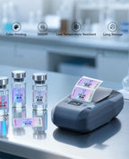 NIIMBOT M2/M3 Thermal Transfer Label 3 Rolls, Only for M2/M3 Label Maker - Image 4