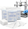 3D Printer Cleaning Kit, 300PCS Lint Free Microfiber Cloths, 6 x 6 Inch by Unknown