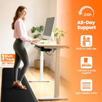 1-Inch Thick Anti-Fatigue Mat for Kitchen and Standing Desk,20"x94.5",Black - Image 3