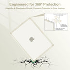MOSISO Compatible with MacBook Air 13 inch Case M5 2026 M4 M3 M2 2025-2022 - Image 3