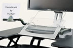 MemoScape Adjustable In-Line Document Holder for Typing | Reduce Neck Strain, Improve Focus, Boost Desk Organization, and Workflow | Paper Holder Stand for Desk and Home Office - Camouflage (VUR 4080) - Image 5
