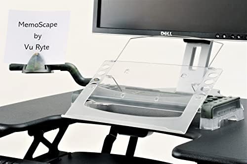 MemoScape Adjustable In-Line Document Holder for Typing | Reduce Neck Strain, Improve Focus, Boost Desk Organization, and Workflow | Paper Holder Stand for Desk and Home Office - Camouflage (VUR 4080) - Image 5