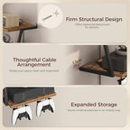 MAHANCRIS Floating TV Shelf, 2 Tier Projector Shelf for DVD Players - Image 4