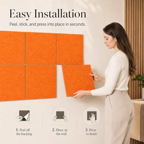 Felt Bulletin Board Tiles, Cork Board Alternative, 48 x 36 in - Image 4