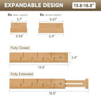 Bamboo Drawer Dividers, Expandable Kitchen Drawer Organizer - Image 2