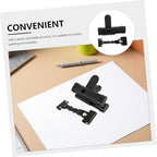 PRETYZOOM 360° Rotatable Easel Brush Holder Clip and Paper Document Copy Holder for Artists and Typists, Flexible Paint Brush Organizer with Double-head Clamp for Art Studio and Office Use - Image 3