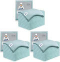 MR.SIGA Ultra Fine Microfiber Cloths for Glass, Pack of 36, 35 x 40cm 13.7" x 15.7" by MRSIGA
