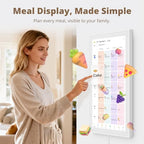 Dragon Touch 21.5" Digital Calendar Chore Chart – 1080P Full HD Interactive Touchscreen, Smart Family Planner, Hearth Display Digital Wall Calendar & Desk Mountable for Seamless Scheduling - Image 5
