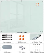 TSJ OFFICE White Board for Wall - 48" x 36" White Glass Board 4 X 3 FT - Image 4