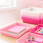 Defresit 12 Pcs Letter Size Flat Storage Paper Trays for Classroom - Image 4