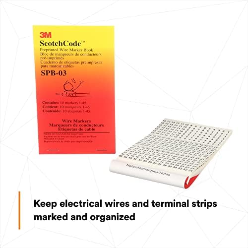 3M ScotchCode Pre-Printed Wire Marker Book SPB-03 - Image 7