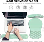 Ergonomic Mouse Pad Wrist Rest, 2 in 1 Keyboard Pad for Office - Image 5