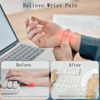 Gel Cloud Wrist Rest for Keyboard and Mouse Clear Mouse Pad with Wrist Rest 3PCS Ergonomic Cool Keyboard Wrist Pad Cute Acrylic Coaster Non-Slip Cute Transparent Mouse Wrist Pad for Computer Keyboard - Image 3