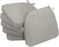 AAAAAcessories Chair Cushions for Dining Chairs, 17 x 16 x 2 in, Set of 6 by AAAAAcessories