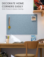 Fluxynara 35.4"x23.6" Large Bulletin Board,Coastal Haze - Image 4