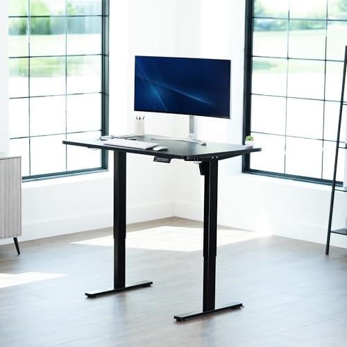 VIVO Black 48 x 30 in Solid Table Top, DESK-TOP48-30B - Image 2