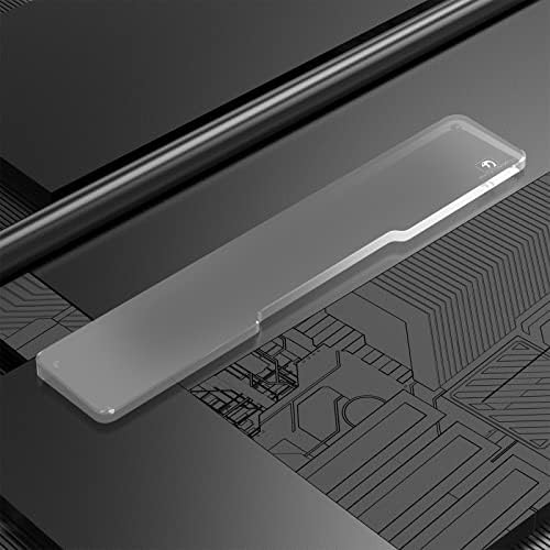Acrylic Keyboard Wrist Rest - Full Size 100% Keyboard- Mechanical Keyboards Ergonomic Palm Rest for Computer Keyboard,Anti-Slip Base,Wrist Pad for Laptop,Office & Home-Easy Typing - Image 6