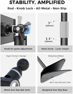 Portable Monitor Stand for 15.6", Height Adjustable TabStand for Desk - Image 4