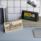 Soccer Art & History – 2027 Art Calendar | Vintage American Soccer Desktop Calendar | Best Gift for Sports Fans - Image 4