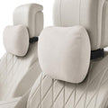 2 PCS Car Pillow for Driving Seat Soft Suede Headrest Neck & Lumbar Support by GoodpillowBetterdriver