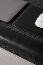 Graf Lantz Mosen Large Merino Wool Felt Desk Pad, Luxury Non-Slip Desk Mat, Blotter for Office and Home, 31W x 19H, Charcoal - Image 6