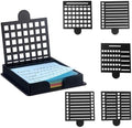 Sticky Note Holder with Template Dispenser for 3x3 Notes Desk Organizer 2 Pack by Unknown