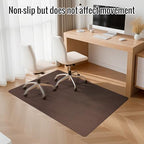 Office Chair Mat for Hard Floors,48"x55" Anti-Slip Waterproof Hardwood Floor Chair Mat,Heavy Duty Floor Protector Rolling Chairs for Home Office(Coffee) - Image 2