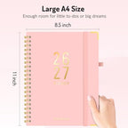 Jul 2026 - Dec 2027 Planner, Forvencer 18 Month Planner 2026-2027, 8.5"x11" - Image 7