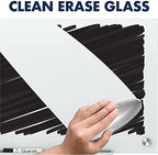 Quartet Dry Erase Board, Glass Whiteboard 96"W x 48"H, Non-Magnetic, Infinity, White (G9648NMW) - Image 5