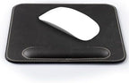 Londo Top Grain Leather Mouse Pad with Wrist Rest – Ergonomic Support, Non-Slip Base, Smooth Surface by Londo
