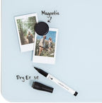 U Brands Glass Dry Erase Whiteboard, 12" x 12", Magnetic Surface, White - Image 5