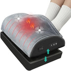 Snailax Heated Foot Rest Under Desk, Ergonomic Footrest with Vibration by Snailax