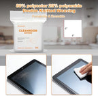 Microfiber Cloths 4"x4"(400 Pcs,200GSM) - Image 3