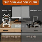 MINCORD Gaming Headset Stand with Controller Holder - Image 6