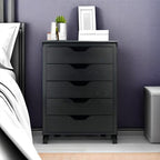 Winsome Halifax 5-Drawer Storage Cabinet, Black (20519) - Image 2