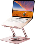 Laptop Stand for desk(360°Rotating),Aluminum laptop Riser for 10-16"Laptops by JOYEKY