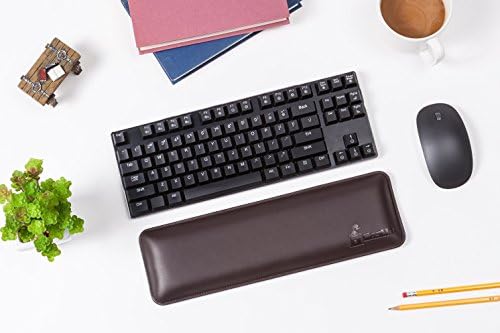 Bailey by Castle Leather Keyboard Wrist Rest (Woodland, Tenkeyless) - Image 7