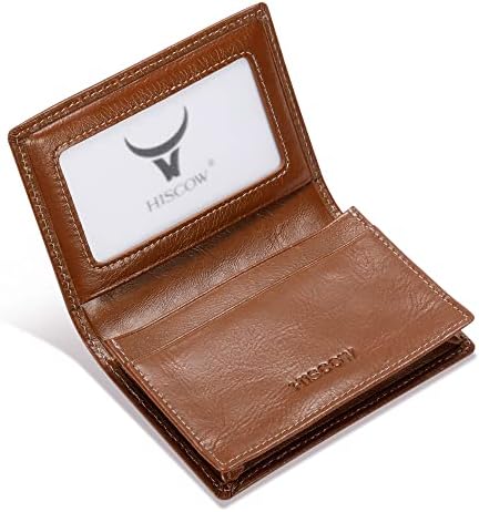 HISCOW Full Grain Leather Business Card Holder Case by HISCOW