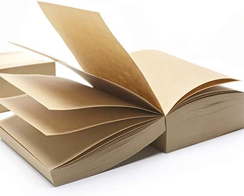 VANRA Note Cube 4 x 4 Inch (Not Sticky) Memo Cube Refill (No Holder) Tear-Off Pages (Not Loose) Blank Scratch Pads, 400-Sheets/Cube (Kraft Brown) (Pack of 3) - Image 6