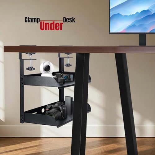 CanKing Desk Clamp Shelf, 15 Inch Straight - Image 6